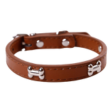 Bone Leather Collar